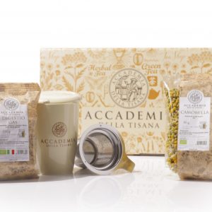 GOLDEN BOX TISANIERA , TISANA DIGESTIVA BIO , CAMOMILLA BIO