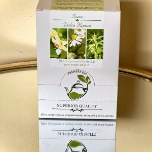 TISANA RILASSANTE DOLCE RIPOSO 12 FILTRI PIRAMIDALI