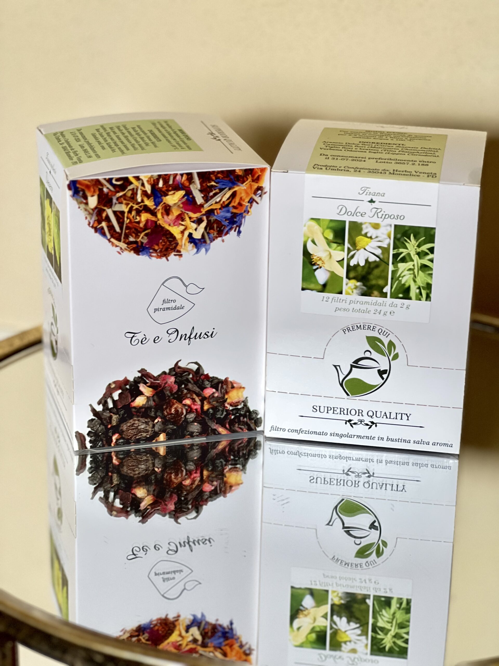 TISANA RILASSANTE DOLCE RIPOSO 12 FILTRI PIRAMIDALI - immagine 2