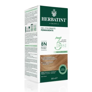 Herbatint 8N Biondo Chiaro – 3 Dosi