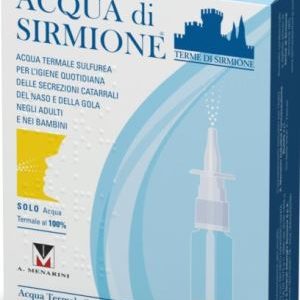ACQUA SIRMIONE MINERALE NATURALE 6 FIALE 15 ML