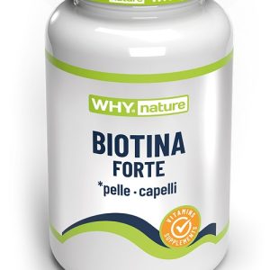 WHYNATURE BIOTINA FORTE 60 COMPRESSE DIVISIBILI