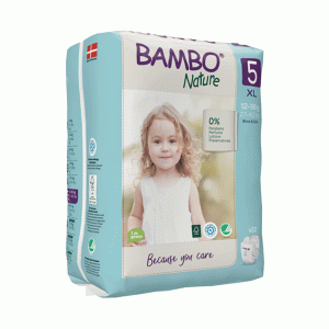 Pannolini Bambo Nature taglia 5 Junior da 12/18 kg 22 pezzi