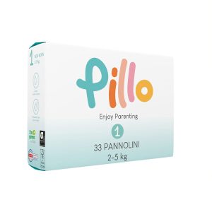 Pannolini Pillo taglia 1 New Born da 2/5 kg 33 pezzi