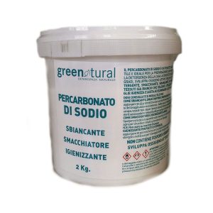 Greenatural percarbonato di sodio confezione da 2 kg